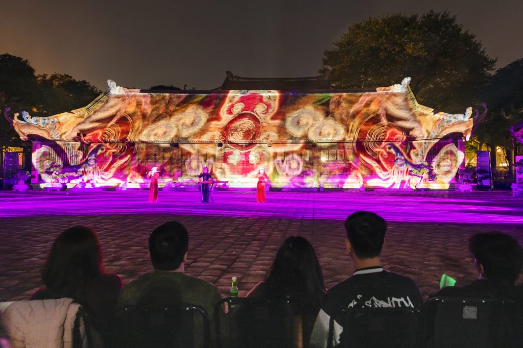 Van Mieu Quoc Tu Giam 3D Mapping