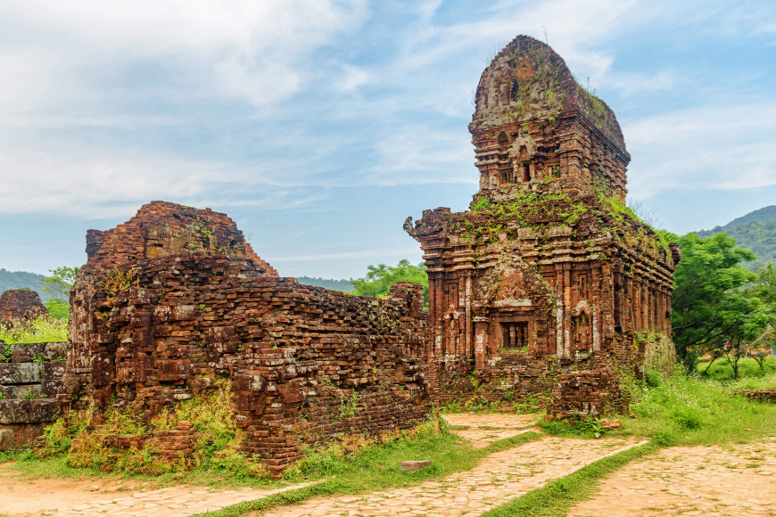 My Son Sanctuary ancient Cham temples in central Vietnam