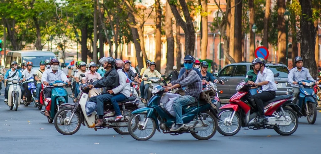 Saigon City of Millions of Motorbikes Vietnam Copyright 2023 Terence Carter Grantourismo T.jpg