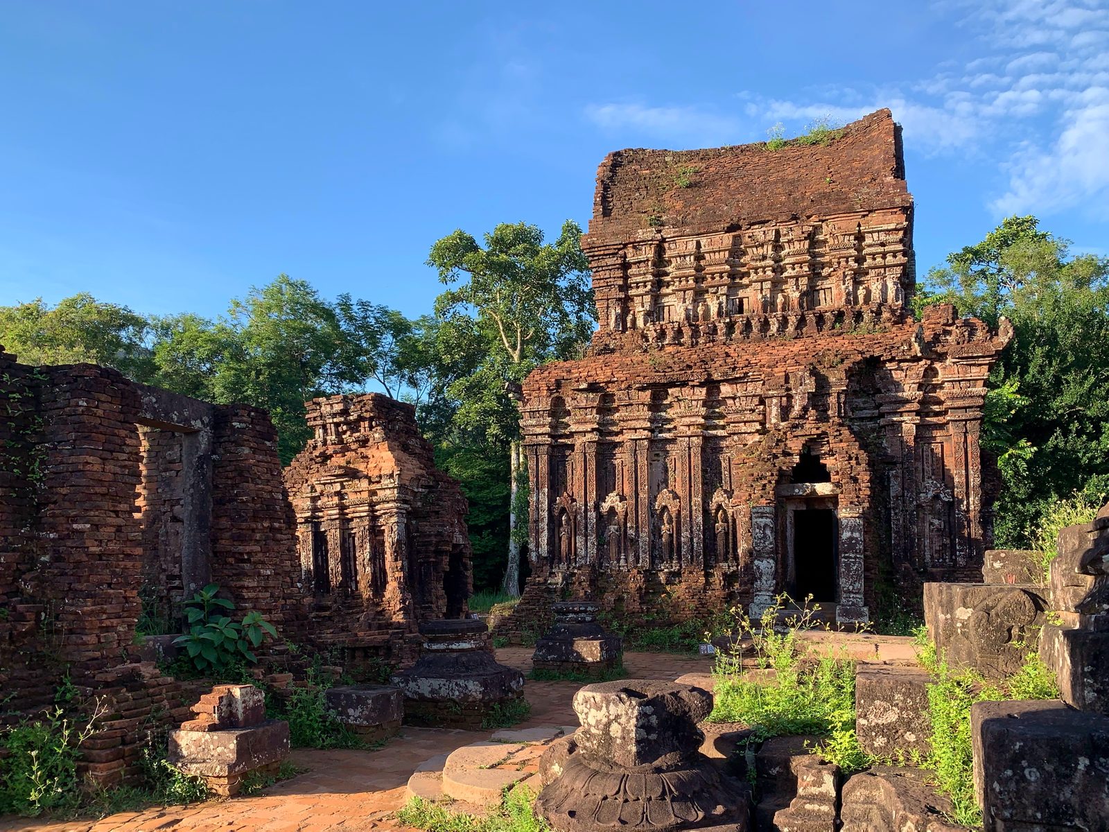 My Son Sanctuary group B, C and D brick towers